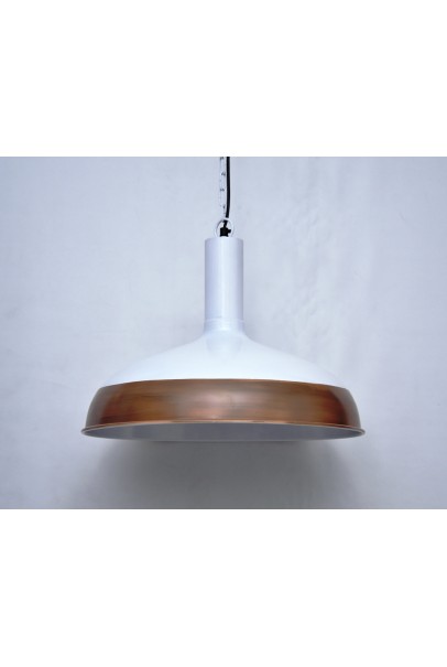 WHITE HANGING PENDENT WITH BROWN COLOR WHITE HANGING PENDENT WITH BROWN COLOR